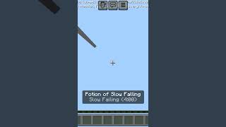 Minecraft Slow Falling Potion OP Clutch shorts minecraft viralshorts trending [upl. by Kliment]