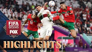 Morocco vs Portugal Highlights  2022 FIFA World Cup  Quarterfinals [upl. by Glen]