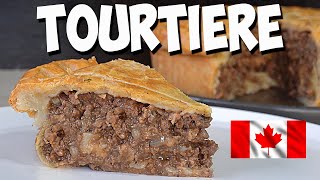 Tourtiere traditional French Canadian meat and potato pie [upl. by Trudnak]