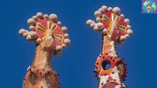 Sagrada Familia Barcelona España 4K [upl. by Bakemeier]