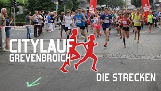 Citylauf Grevenbroich – Die Strecken [upl. by Aikemit]