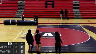 Appling County Pirates Wrestling Team vs Wayne County Yellow Jackets Wrestling Team Senior Night 20 [upl. by Herbie700]