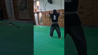 Flecha que assobia ninja ninjutsu escoladeninjas bujinkan kotatsudojo [upl. by Eiramnna]