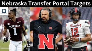 Nebraska Football Top Transfer Portal Targets  Nebraska Cornhuskers Football [upl. by Landbert]