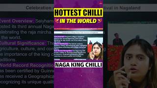 Do You Know Hottest Chilli in the World । King Chilli Festival Nagaland nagaland kingchilli [upl. by Azeria323]