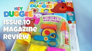 Hey Duggee Magazine Review Issue 10 August 2016 [upl. by Ahsirahc]