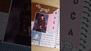 MIN YOONGISUGA journals Never mindcraftwithareeba [upl. by Seys691]