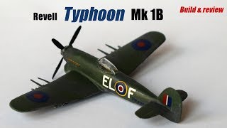 Revell Hawker Typhoon Mk1B  1144 Scale Plastic Model Kit [upl. by Fitz]