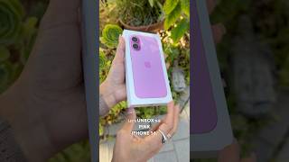 Pink iPhone 16 😍 shotoniphone [upl. by Aehsrop]