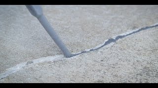 Concrete Surfaces Crack Repair  SherwinWilliams [upl. by Nichols]