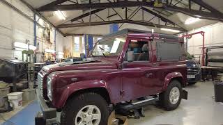 Dormobile Land Rover Defender Progress [upl. by Saber]