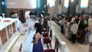 Catholic Church Agios Pavlos Piraeus Holly Mass With Marriage [upl. by Onurb]