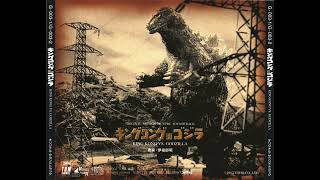 30 The Confrontation At Fuji  King Kong vs Godzilla  Soundtrack [upl. by Eilerua]