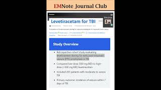 Keppra levetiracetam for TBI [upl. by Walton]