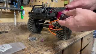 Axial SCX6 servo upgrade [upl. by Meeharbi]