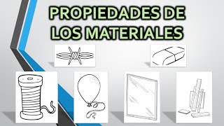 PROPIEDADES DE LOS MATERIALES [upl. by Cone]