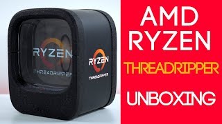 AMD RYZEN Threadripper 1950X Unboxing [upl. by Atworth]