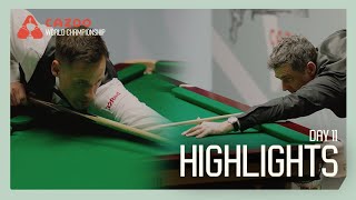 OSullivan Hits Century GilbertMaguire RESPOT  Cazoo World Championship Day 11 Highlights [upl. by Tihom456]