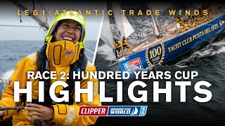 Race 2 Hundred Years Cup  Race Highlights  Sailing across the Atlantic Ocean [upl. by Emelina63]