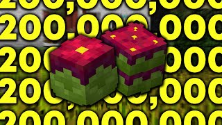 I spent 200000000 on vegetables Hypixel Skyblock [upl. by Arraik]