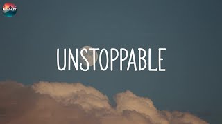 Sia  Unstoppable Lyric Video [upl. by Ardnuas355]