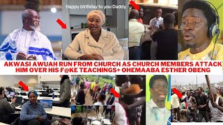 EiAkwasi Wuah Run From Church As Members Attck Him Over His fke TechngsEsther Obeng in Italy [upl. by Meeka]