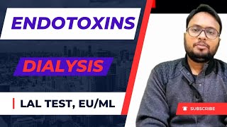 Endotoxins EUml in Dialysis Water RRB Dialysis Technician classes [upl. by Kuehn449]