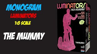 THE MUMMY Luminators  18 Scale Monogram Unboxing [upl. by Assilaj982]