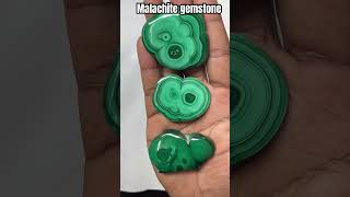 Malachite gemstone top quality gemstone malachite malachitecabochon [upl. by Delphinia435]