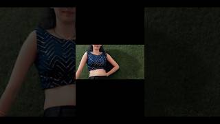 Sleeveless blouse cutting and stitching shorts short viralshorts viralshort viralvideo fashion [upl. by Akima194]