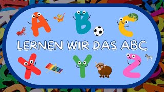 Alphabet lernen leicht gemacht – Singe mit von A bis Z [upl. by Ellersick954]