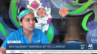 Woman inspired by KC Current to open restaurant in Parkville [upl. by Novyat]