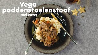 Vegetarisch stoofpotje van paddenstoelen met knolselderijpuree  Allerhande [upl. by Nylrad672]