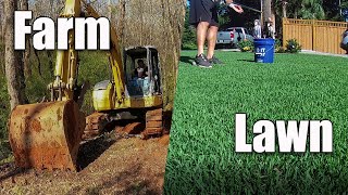 Spring Lawn Care and Fixing Pond Drain [upl. by Penelope209]