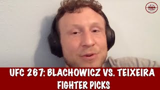 UFC 267 Jan Blachowicz vs Glover Teixeira Fighter Picks [upl. by Ala]