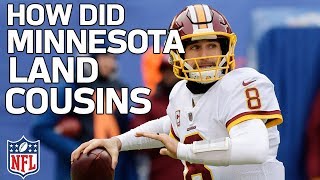 How Did the Vikings Land Kirk Cousins  NFL [upl. by Htebazile]