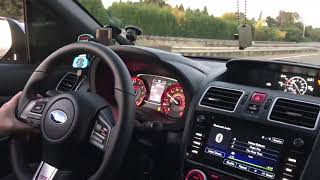 Bader’s 17 STI vs 600whp C6 Vette [upl. by Naujit982]