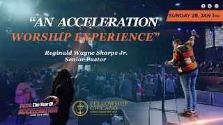 1 PM quot An Acceleration Worship Experiencequot Pastor Reginald W Sharpe Jr Sunday January 28 2024 [upl. by Joub]