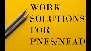 Solutions When You Cant Work Because of PNESNEAD [upl. by Fortune]