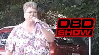 Old Lady DESTROYS Missy Elliot Karaoke [upl. by Gladwin]