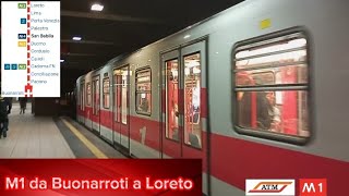 Viaggio in 🔴 M1 sul revamping da Buonarroti e Loreto [upl. by Melburn313]