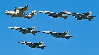 NAS Oceana Airshow 2023 Air Power Demo amp Fleet Flyby Spectacular [upl. by Lesya]