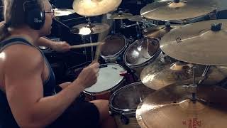 Megadeth  Angry Again Drum Cover FrankTheSmithTV [upl. by Asiled]