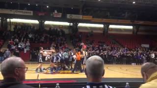 The Solon girls basketball team celebrates after going to state [upl. by Isolda]