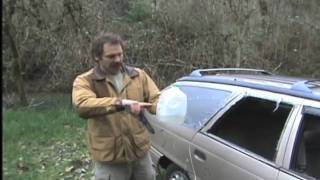 Bulletproofing Your House  9mm Vs 93 Murcury Sable Wagon [upl. by Bonnes]