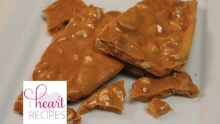 How to Make Easy Homemade Peanut Brittle  I Heart Recipes [upl. by Ardnuas]