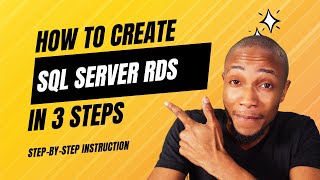 How to Create and Connect to SQL Server RDS [upl. by Ahsikrats]