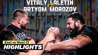 Vitaly Laletin vs Artyom Morozov Highlights [upl. by Linskey543]