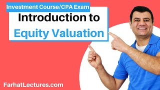 Introduction to Equity Valuation by Comparables Essentials of Investments Chapter 13 CPA exam BAR [upl. by Charlean]