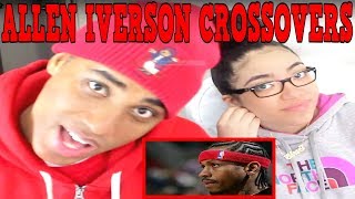 Allen Iverson Ultimate Crossover Compilation REACTION [upl. by Bedad]